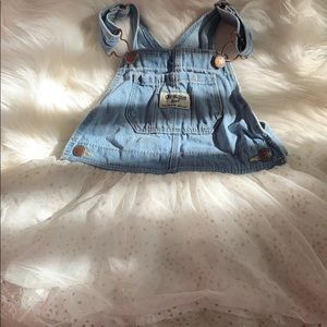 Overall dress for kids